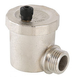 Воздухоотводчик автоматический VALTEC 1/2" угловой Артикул VT.502.NA.04