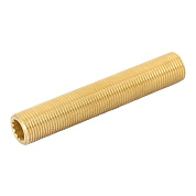 Сгон сплошной резьбовой (НР) 1/2" x 120 мм бронза VIEGA (319656)