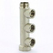 Магистральный коллектор ВН ITAP 3 выхода В 3/4"х1/2"х38мм никель