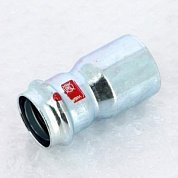 Муфта пресс 35x28 оцинкованная сталь Prestabo VIEGA Диаметр - 35 мм.