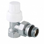 Клапан ВН термостатический угловой VALTEC 1/2"х3/4"ЕК с самоуплотняющимся полусгоном