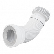 Труба фановая Alcaplast L240-600 мм гофр. DN80/110 x 100/120 мм для выпуска унитаза