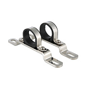 Пара низких кронштейнов для коллекторов 1 1/2" из нержавеющей стали VALTEC
