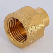 Муфта переходная 10 x 3/8" VIEGA пайка ВР бронза Муфта
