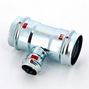 Тройник пресс 54x28x54 оцинкованная сталь Prestabo VIEGA Диаметр - 54 мм.