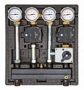Насосная группа Kombimix UK_MK с насосом Grundfos UPM3 Hybrid 15-70