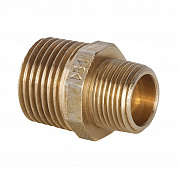 Ниппель редукционный 1/2" x 3/8" НР бронза CONEX BANNINGER