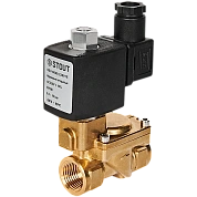 Клапан соленоидный STOUT непрямого действия нормально открытый 1/2" 220 В (SSV-0040-220015)