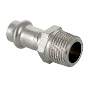 Муфта пресс-Н 18 мм х 1/2" нержавеющая сталь VALTEC