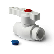 Кран шаровый 40 мм PRO AQUA полипропиленовый PP-R Standard
