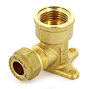 Водорозетка обжим-В 15 х 1/2" TIEMME