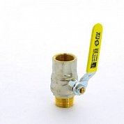 Кран шаровый FIV для газа 3/4" НВ FUTURGAS плоский рычаг