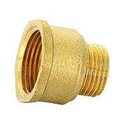 Переходник резьбовой 1" x 1/2" ВН латунь UNI-FITT