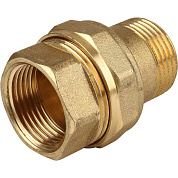 Американка резьбовая 1/2" x 1/2" (ВН) с плоской прокладкой ITAP