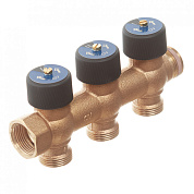 Коллектор OVENTROP Multidis R 3/4" (ВР-НР) с 3 вых. 3/4" ЕК