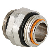 Сдвоенный ниппель (НР) 1" x 1" латунь VALTEC (VT.0606.0.06)
