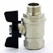Кран шаровый BUGATTI NEW JERSEY 1/2" ВН бабочка