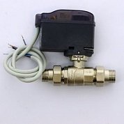 Кран сгон НН 3/4" 2-ходовой с сервоприводом MODULO COMPACT EMMETI 