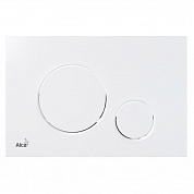 Кнопка смыва Alcaplast M670 пластик белая M670