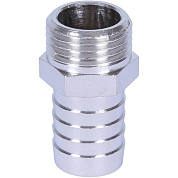 Штуцер 1/2" х 18 НР никелированный STOUT (2600D9N041800B)
