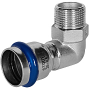 Угол 90° переходной под пресс 28 x 3/4" (НР) из нержавеющей стали STOUT (SSS-2010-002834)