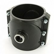 Врезка монтажная седельная 160 x 1"1/4 ВР, 6 болтов, для водопроводных труб ПНД UNIDELTA
