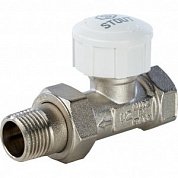 Клапан термостатический прямой 1/2" х 3/4" ЕК ВН STOUT