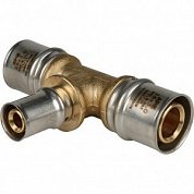Тройник переходной под пресс 26 x 16 x 26 STOUT для МП труб
