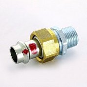 Американка пресс-Н 22x1" с плоской прокладкой оцинкованная сталь Prestabo VIEGA Диаметр - 22 мм.