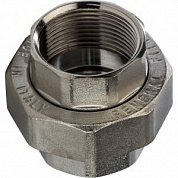 Американка ВР 1"1/4 никель STOUT уплотнение конус