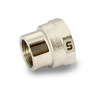 Муфта редукционная 1" 1/4 x 3/4" (ВР), никель UNI-FITT OPTIMAL (602N5301)