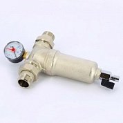 Фильтр магистральный промывной TIEMME 3/4" для горячей воды