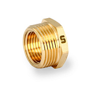 Футорка редукционная 3/4" х 1/2" ВН, латунь UNI-FITT OPTIMAL (604G3201)