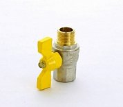 Кран шаровый FIV для газа 1/2" НВ FUTURGAS бабочка 
