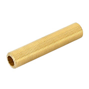 Сгон сплошной резьбовой (НР) 1/2" x 100 мм бронза VIEGA (319342)