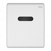 Металлическая панель смыва TECEplanus ИК-сенсор (220/12 V) белая матовая, 120 x 100 x 12 мм 9242355