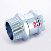 Муфта пресс-Н 42x1"1/2 оцинкованная сталь Prestabo VIEGA Диаметр - 42 мм.