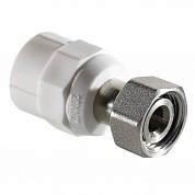 Муфта комб. конус 20 х 1/2" (ВР) PP-R под пайку VALTEC белая
