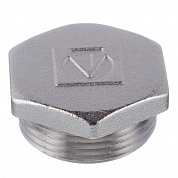 Заглушка резьбовая (НР) 1"1/4 латунь-никель VALTEC (VTr.583.N.0007)