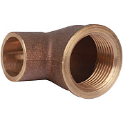 Угол 90° переходной пайка - ВР 15 x 1/2" JINTIAN бронза