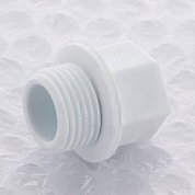 Заглушка 25 х 3/4" (НР) PRO AQUA полипропиленовая PP-R