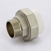 Муфта разборная 50 х 1"1/2 (НР) PRO AQUA полипропиленовая PP-R