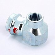 Угол пресс-В 28x1/2" оцинкованная сталь Prestabo VIEGA Диаметр - 28 мм.