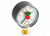 Манометр радиальный с индикаторной стрелкой 50 мм 1/4" 4 бар UNI-FITT 