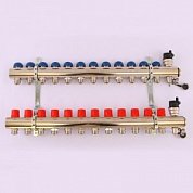 Колл. группа EMMETI TOPWAY 1"x3/4" ЕК 12 выходов с термостатическими вентилями
