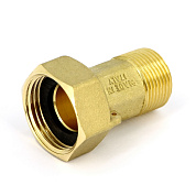Американка 3/4" x 1" ВН для водосчетчиков с плоской прокладкой латунь UNI-FITT