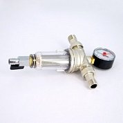 Фильтр магистральный промывной TIEMME 1/2" для холодной воды