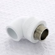 Угол 32 х 1" (НР) PRO AQUA полипропилен PP-R