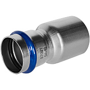 Муфта переходная 54 х 42 мм, ВПр-НПр под пресс, из нержавеющей стали STOUT (SSS-2020-005442)