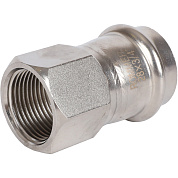 Переходник прессовой 28 x 3/4" (ВР) из нержавеющей стали ROMMER